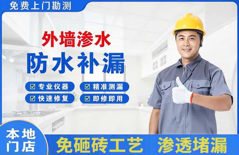 金山桥外墙渗水维修